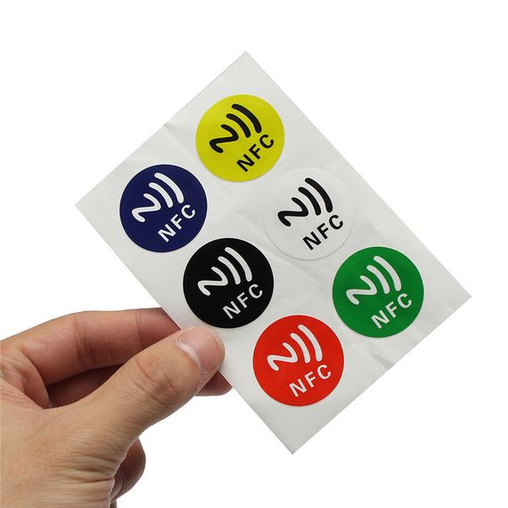 NFC мітки NTAG 213 наліпки 6 штук | Зображення 2