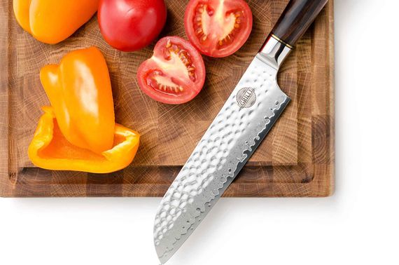 Професійний ніж із дамаської сталі Santoku 18 см GRILLI 88871 Код: 012180 | Зображення 7