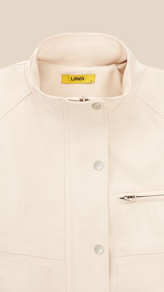 Вітрівка плащівка однотонна жіноча LAWA WBC02492 S Пісочний shop (2000999516108) | Зображення 1