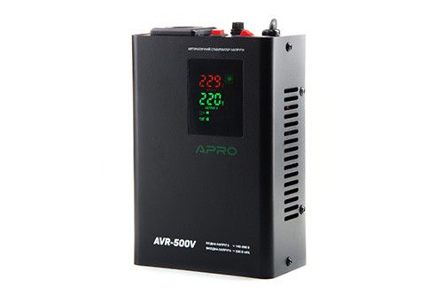 Стабилизатор напряжения релейный AVR-500V (подвесной) APRO