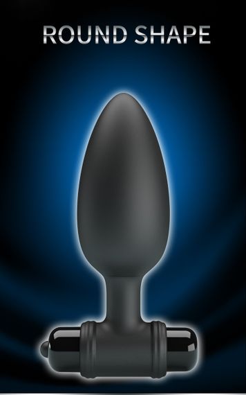Анальний стимулятор з вібрацією Mr. Play - Super Power Vibrating Anal Plug, BI-040107-MR Sex Aura | Зображення 4