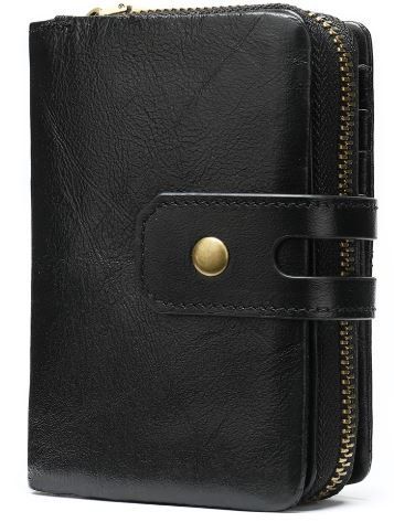Кошелек женский Vintage 14919 Черный | Зображення 1