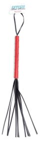 Флогер з колекції Fetish Boss Series - Whip Red and Black (довжина 50 см), BS3300106 Sex Aura