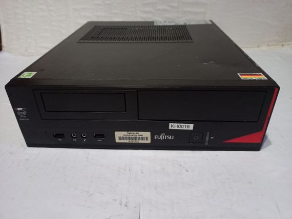 Комплект ПК: Fujitsu Esprimo E420 E85+ SFF / Intel Core i3-4160 (2 (4) ядра по 3.6 GHz) / 8 GB DDR3 / 500 GB HDD / Intel HD Graphics 4400 + Монітор ViewSonic VA1931wa / 19" (1366x768) TN / 1x VGA / VESA 100x100 б/в | Зображення 1