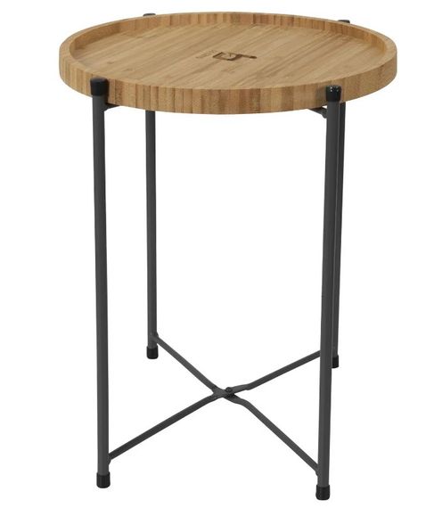 Стіл Bo-Camp Carnaby M 32x32 cm Bamboo Brown (1404322) (DAS302571) | Зображення 1