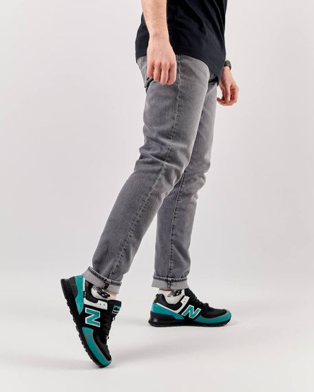 Кросівки чоловічі N3ew B3alan3ce 574 TP2 Black Turquoise , В'єтнам 44 28.0 см | Зображення 6