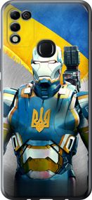 Чехол на Infinix Hot 11 Play Украинский киборг "980u-2756-17620"