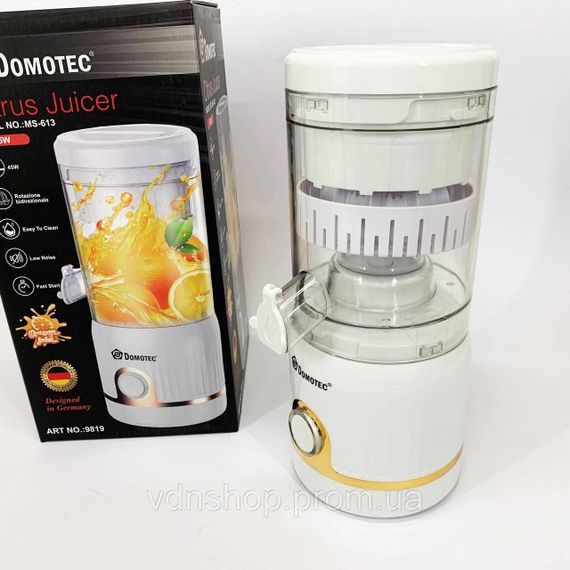 Компактна соковижималкаа Domotec MS-613 250мл, Соковыжималка для помидор электрическая LP-48 | Зображення 5