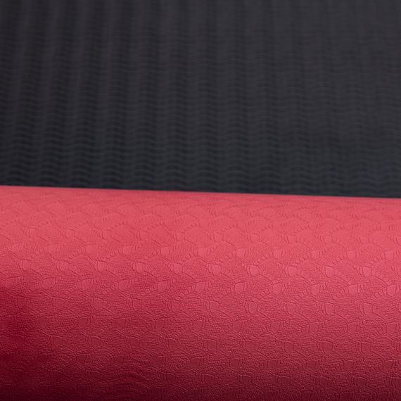 Килимок для йоги нековзкий 173×58 см Червоний HP-42-10R | Зображення 4