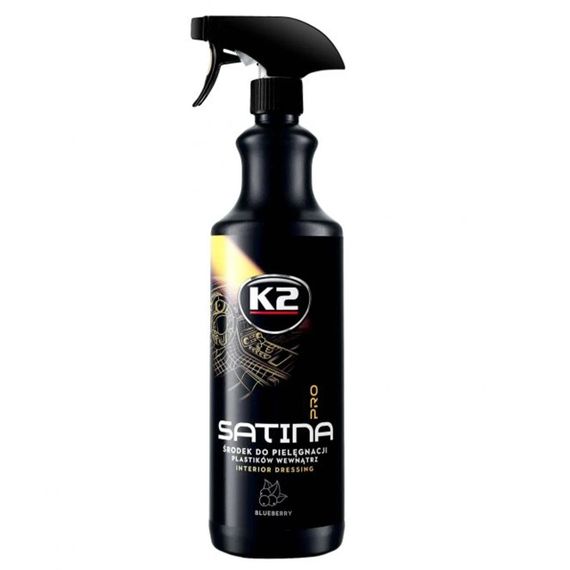 Засіб для догляду за панеллю приладів та пластиковими деталями K2 Satina Pro "Лохина" 1 л (D5001)