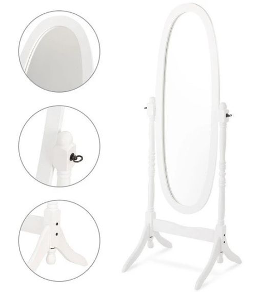 Зеркало напольное овальное Onder Mebli (MS-8007-WT) | Зображення 2