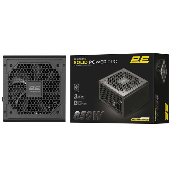 Блок живлення 2E 850W GAMING Solid Power Pro (2E-SP850BRSMII-120) | Зображення 3