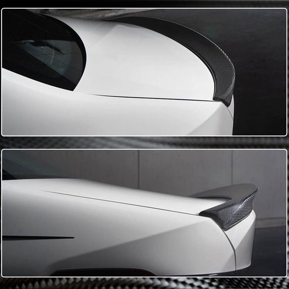 Спойлер V4 (для G20/G80, Карбон) для BMW 3 серія G20/21 2018- рр | Зображення 3