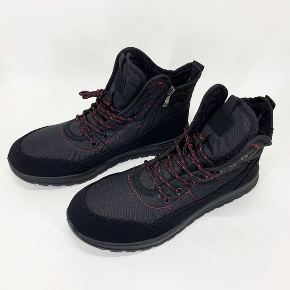 Сучасні кросівки зимові 43р, Зимові кросівки високої якості, Чоловічі демісезонні термо черевики PT-12