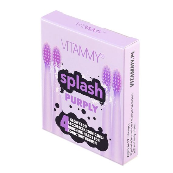 Насадки на електрощітку VITAMMY Splash purply, пурпурні | Зображення 2