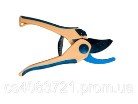 Секатор LT садовый 215 мм двухкомпонентная ручка рессорная пружина (205-603)