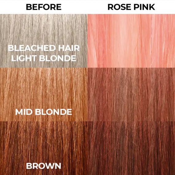 Фарба для волосся Рожева Stargazer Semi-permanent hair colour Rose Pink 70 мл | Зображення 3