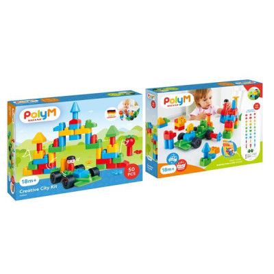 Конструктор PolyM Місто 50 деталей (760007) | Зображення 2