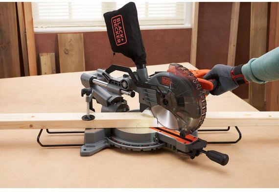 Пила торцювальна мережева BLACK+DECKER BES701 | Зображення 6