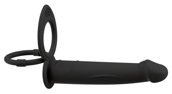 Насадка для подвіного проникнення Vibrating RC Double Fucker Sex Aura | Зображення 2