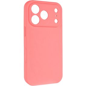 Чохол Silk Full Camera Protective (AA) NO LOGO для Apple iPhone 17 Pro / 18 Pro (6.3") Коралловый / Pink Orange