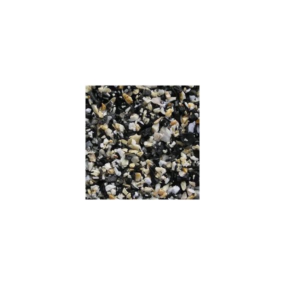 Грунт аквар. 2 кг. черн./бел. мелкий (2-5мм)