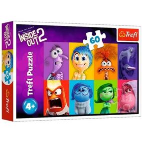 Пазли "Inside Out 2 Знай свої емоції" 60 елементів 17397 Trefl, в коробці (5900511173970)