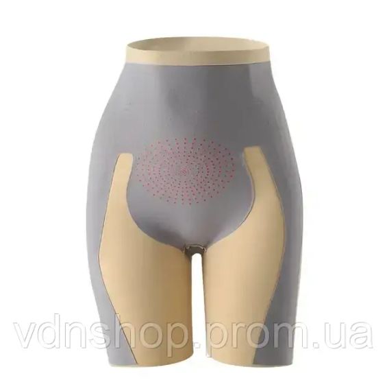 Шорты с высокой талией для коррекции фигуры изготовлены из легкого бесшовного нейлона | Зображення 3