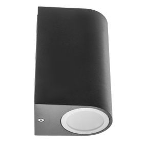 Подсветка фасадная настенная накладная IP54 AL-113/2 GU10 BK
