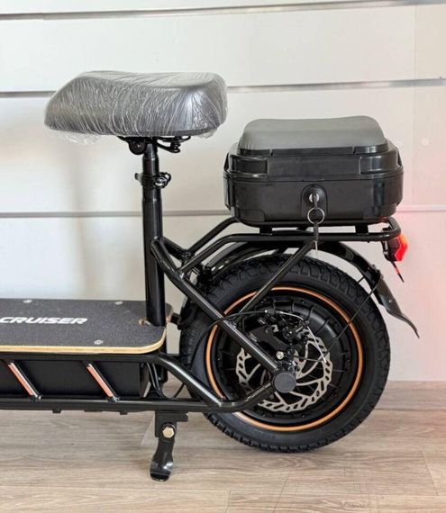 Електросамокат CRUZZER C1-PRO 1000W 48V 15Ah до 50 км/год електроскутер з сидінням та кошиком | Зображення 4