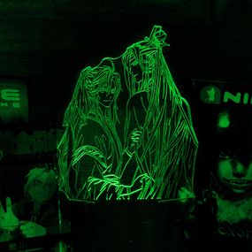 Акриловий світильник-нічник Mo Dao Zu Shi зелений tty-n001865