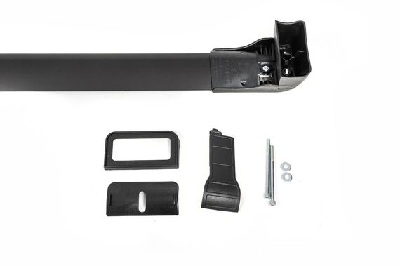 Перемички в штатні місця під ключ WingBar (2 шт) Чорний для Mercedes E-сlass W124 1984-1997 рр | Зображення 3