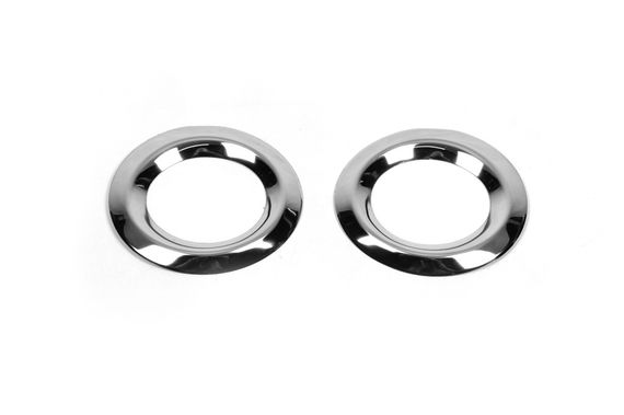 Накладки на противотуманки (2 шт, нерж) для Mercedes Vito / V W447 2014-2024 гг | Зображення 1