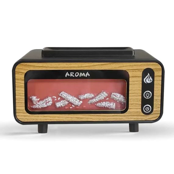 Светодиодный USB увлажнитель-аромадиффузор ретро  Vintage Fireplace | Зображення 1