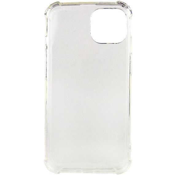 TPU чохол GETMAN Ease logo посилені кути для Apple iPhone 13 (6.1") Безбарвний (прозорий) | Зображення 1