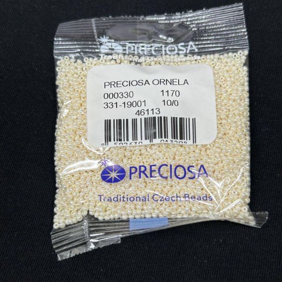 Бисер чешский Preciosa 10/0, цвет 46113 - 50 г | Зображення 1