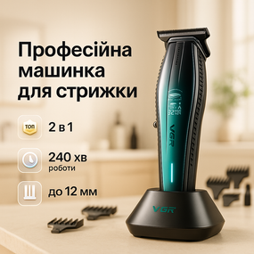 Машинка для стрижки волос с различными насадками, Профи машинка для стрижки волос KR-96