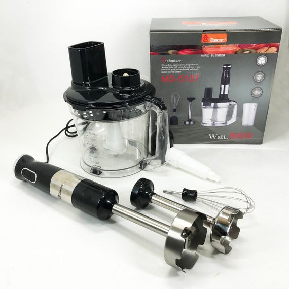 Блендер для дитячого пюре побутові міксери, Блендер для соусів і пюре Ергономічний кухні KT-56 | Зображення 4