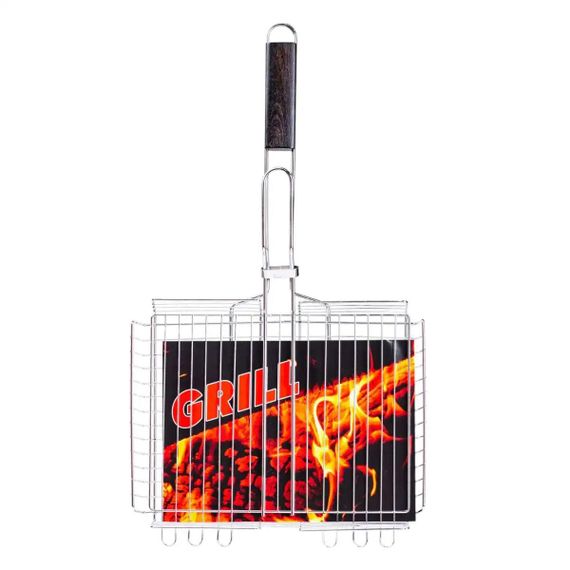 Большая решетка гриль 42*31 (см) для мангала, барбекю HP458RESH | Зображення 8