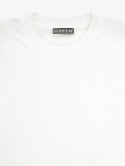 Футболка однотонна жіноча GENUA G01137-0027 XL Білий shop (2000999569418) | Зображення 1