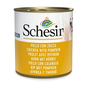 Schesir Dog Chicken With Pumpkin вологий корм із куркою для собак 285 гр