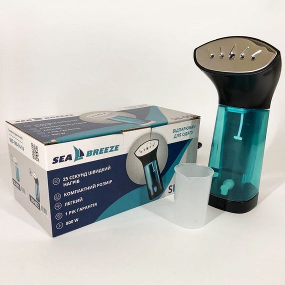 Відпарювач парогенератор SeaBreeze SB-002, Відпарювач праска для прасування одягу SI-12 | Зображення 4