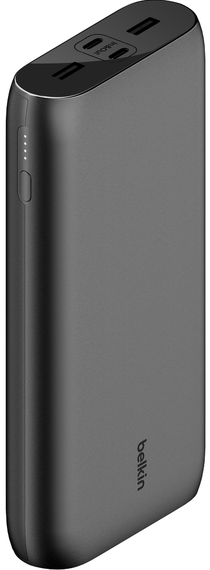 Акумулятор портативний Belkin літій-іонний Power Bank 26000мА·год, 32Вт, USB-A/USB-C PD PPS, чорний (BPB016BTBK) | Зображення 1