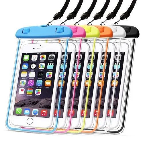 Универсальный водонепроницаемый чехол для телефона и документов waterproof case, цвета в ассортименте EL-1295 | Зображення 4