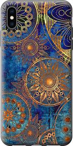 Чехол на iPhone XS Max Золотой узор "678u-1557-17620"