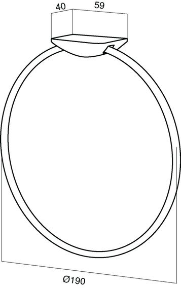 Кільце для рушників AM.PM Inspire (A5034464) | Зображення 1