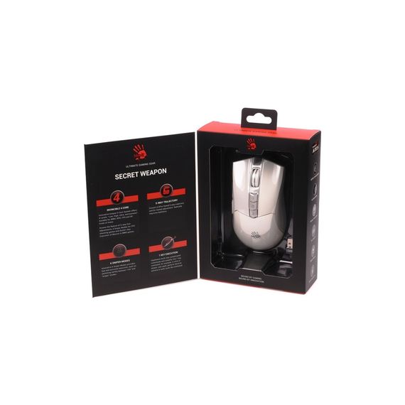 Мишка A4Tech Bloody R90 Plus Wireless Greyish White (4711421001731) | Зображення 9