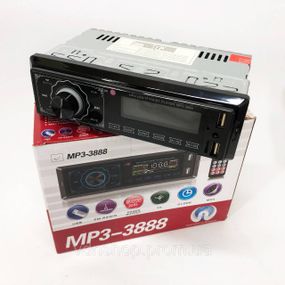 Магнітола в машину з флешкою MP3 3888 ISO 1DIN FM, Автомагнітола в штат пристрій магнітола DU-36