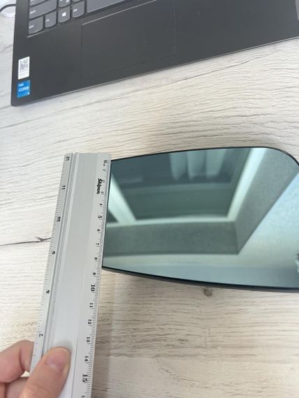 Audi A3 8L (96-99) вкладиш вставка дзеркала правий великий з підігрівом, Ауді А3 8Л | Зображення 4