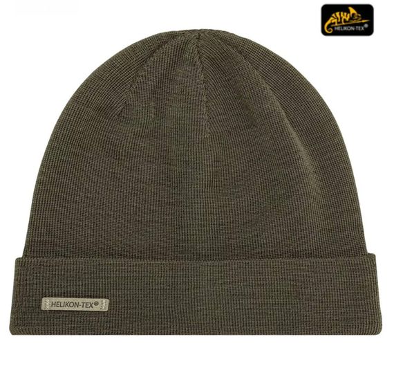 Шапка Helikon Winter Merino Beanie - Adaptive Green
